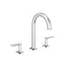 Brizo Kintsu 1.5 GPM Widespread Lavatory Faucet with Arc Spout - Less Pop-Up Drain and Handles