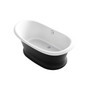 Kohler Artifacts 66" Free Standing Cast Iron Soaking Tub with Center Drain - Base Sold Separately