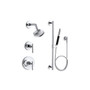 Kohler Kohler Purist Complete Pressure Balanced Shower Package with Hand Shower, Slide Rail, Diverter, and Valves