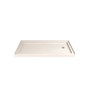 32" x 60" Single Threshold Shower Base and 3-1/4" Right-hand Drain