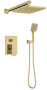 Royal Sedona Two-Way Shower System w/ Handheld in Brushed Gold