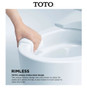 TOTO Neorest NX1 MS900CUMFG 0.8 / 1 GPF One Piece Elongated Chair Height Dual Flush Toilet and Bidet - Seat Included - Cotton White