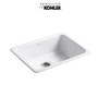 Kohler Iron Tones 24-1/4" Undermount Single Basin Cast Iron Kitchen Sink