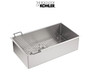 Kohler Strive 32" Single Basin Undermount 16-Gauge Stainless Steel Kitchen Sink with SilentShield