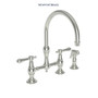 Newport Brass Chesterfield 1.8 GPM Bridge Kitchen Faucet - Includes Side Spray