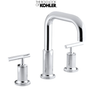 Kohler Purist 1.2 GPM Widespread Bathroom Faucet with Pop-Up Drain Assembly