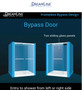 DreamLine Charisma 78-3/4" High x 60" Wide 32" Deep Sliding Frameless Shower Door with Clear Glass, SlimeLine Shower Base Kit, and Right Drain