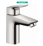 Hansgrohe Logis Single Hole Bathroom Faucet with EcoRight and ComfortZone Technologies - Less Drain Assembly