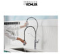 Kohler Tournant 1.5 GPM Single Hole Pre-Rinse Kitchen Faucet