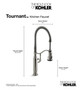 Kohler Tournant 1.5 GPM Single Hole Pre-Rinse Kitchen Faucet