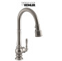 Kohler Artifacts 1.5 GPM Single Hole Pull Down Kitchen Faucet