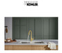 Kohler Tempered 1.5 GPM Single Hole Pull Down Kitchen Faucet