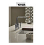 Kohler Purist 1.5 GPM Bridge Kitchen Faucet - Includes Side Spray