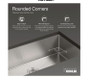 Kohler Strive 24" Single Basin Undermount 16-Gauge Stainless Steel Kitchen Sink with SilentShield