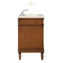 Elegant Lighting Lexington 30" Wide Vanity Set with Cabinet, Stone Top and Undermount Sink