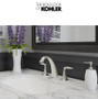 Kohler Alteo Widespread Bathroom Faucet with Ultra-Glide Valve Technology - Free Metal Pop-Up Drain Assembly with purchase