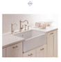 Shaws Lancaster 30" Farmhouse Single Basin Fireclay Kitchen Sink