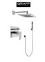 Graff Qubic Pressure Balanced Shower Trim with Metal Lever Handle