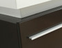 Rubi Arto 24" Espresso Wall Mount Bathroom Vanity