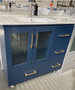 Royal Luxe 30 inch Navy Bathroom Vanity