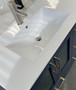 Luxe 32 inch Navy Blue Bathroom Vanity