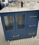 Royal Luxe 40 inch Navy Blue Bathroom Vanity