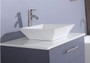 Royal Weston 24 inch Gray Wall Mount Bathroom Vanity