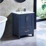 24" Royal Armada Navy Blue , Floor Standing Modern Bathroom Vanity