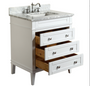 Royal Ibis 24 inch White Bathroom Vanity