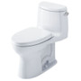 TOTO UltraMax II 1.28 GPF One Piece Elongated Toilet with Right Hand Lever - Seat Included - White