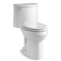 Kohler Adair 1.28 GPF One-Piece Elongated Comfort Height Toilet with AquaPiston Technology - Seat Included - White