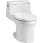 Kohler San Souci 1.28 GPF One-Piece Round-Front Toilet with AquaPiston Technology - Seat Included - White