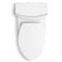 Kohler Veil One-piece Elongated Dual-Flush Toilet with Skirted Trapway - White