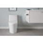 Kohler Veil One-piece Elongated Dual-Flush Toilet with Skirted Trapway - White