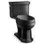 Kohler Kathryn 1.28 GPF One-Piece Elongated Comfort Height Toilet with AquaPiston Technology - Seat Included - Black Black