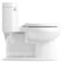 Kohler Cimarron 1.28 GPF Elongated One-Piece Comfort Height Toilet with AquaPiston Flush Technology - Seat Included - Black Black