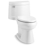 Kohler Cimarron 1.28 GPF Elongated One-Piece Comfort Height Toilet with AquaPiston Flush Technology - Seat Included - White