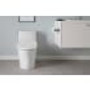 Kohler Veil 0.8/1.28 GPF Dual Flush One Piece Elongated Toilet with Left Hand Lever - Requires Bidet Seat Not Included - White