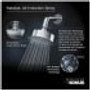 Kohler Purist Shower Only Trim Package with 2.5 GPM Single Function Shower Head with MasterClean and Rite-Temp Technologies - Vibrant Titanium