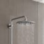 Grohe Euphoria Thermostatic Shower System with Shower Head, Hand Shower, Slide Bar, Shower Arm, and Hose - Starlight Chrome