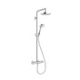 Hansgrohe Croma Select S Thermostatic Showerpipe 180 2-Jet, 2.0 GPM - Chrome