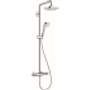 Hansgrohe Croma Select E Thermostatic Showerpipe 180 2-Jet, 2.0 GPM - Chrome