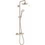 Hansgrohe Croma Select E Thermostatic Showerpipe 180 2-Jet, 2.0 GPM - Brushed Nickel