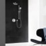 Grohe Grohtherm Thermostatic Shower System with Shower Head, Hand Shower, Slide Bar, Hose, and Valve Trim - Starlight Chrome