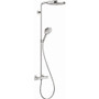 Hansgrohe Raindance Select S Thermostatic Showerpipe 240 2-Jet, 2.5 GPM - Chrome