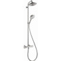 Hansgrohe Raindance S Thermostatic Showerpipe 240 1-Jet, 2.5 GPM - Chrome