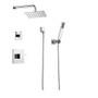 Brizo Siderna Pressure Balanced Shower System with Shower Head and Hand Shower - Chrome
