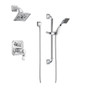 Brizo Virage Thermostatic Shower System with Shower Head and Hand Shower - Rough-in Valve Included - Chrome