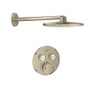 Grohe SmartControl Shower System with Shower Head, Valve Trim, and Rough In - Brushed Nickel