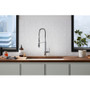 Kohler Purist 1.5 GPM Single Hole Pre-Rinse Kitchen Faucet with Sweep Spray, DockNetik, and MasterClean Technologies - Polished Chrome
